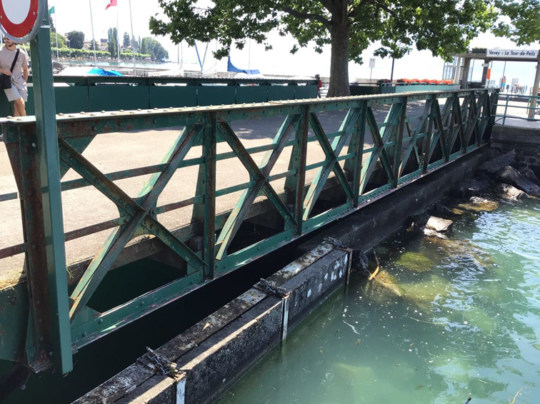 Le chantier de la passerelle du débarcadère de Vevey-La Tour-de-Peilz démarre ce jeudi